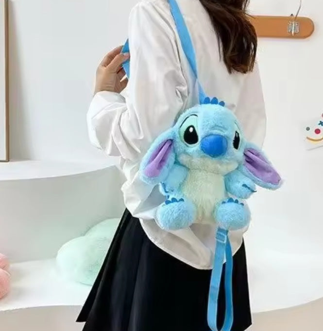 Neue Disney Cartoon Plüsch Rucksack Kawai Stich
Puppe Umhängetasche Herbst und Winter Stil
Kinder Schult asche Kindergarten Geschenke


4