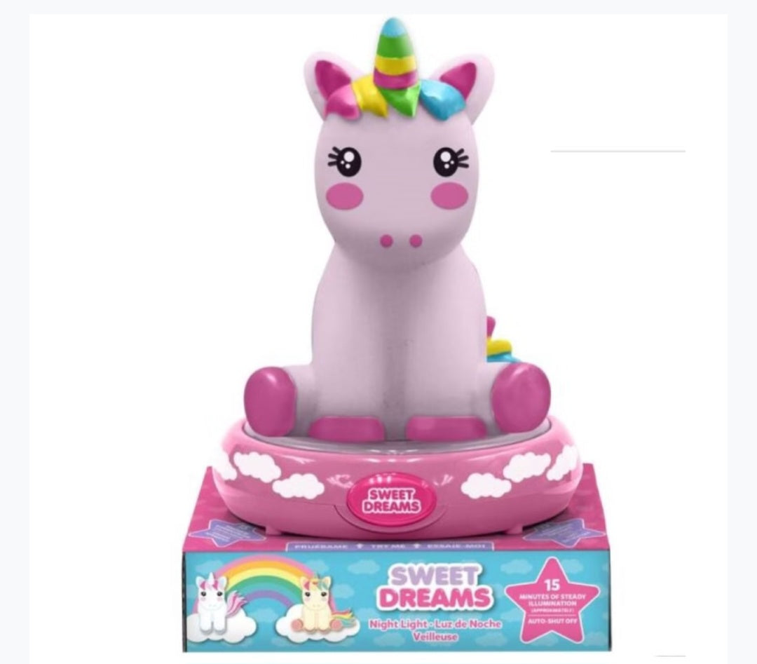 Sweet Dreams Nachttischlampe 3D Figur Einhorn