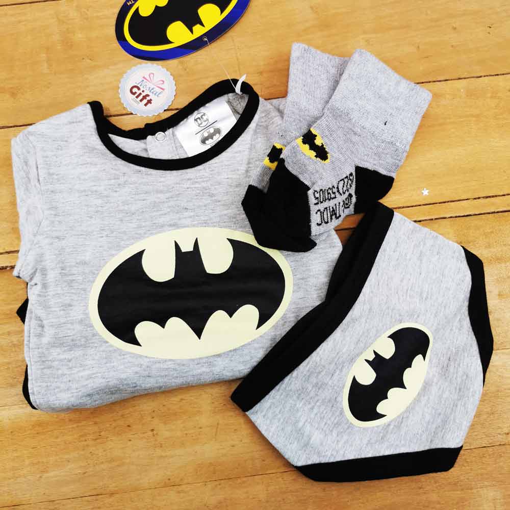 Batman - Babystrampler - Geschenkset