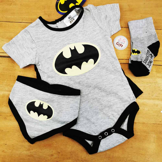 Batman - Babystrampler - Geschenkset